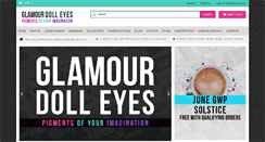 Desktop Screenshot of glamourdolleyes.com